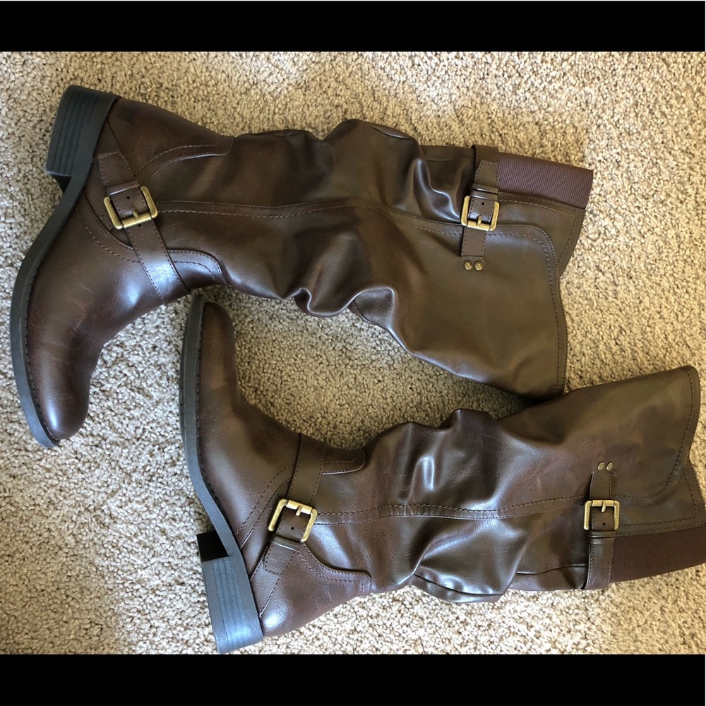 Brown Knee high boots